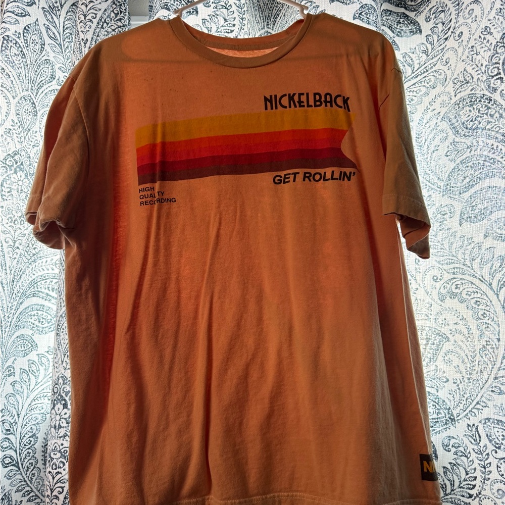 Orange Graphic T-Shirt